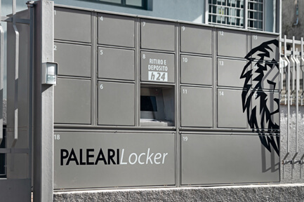 Installazione del Paleari Locker, per ritiro merci H24