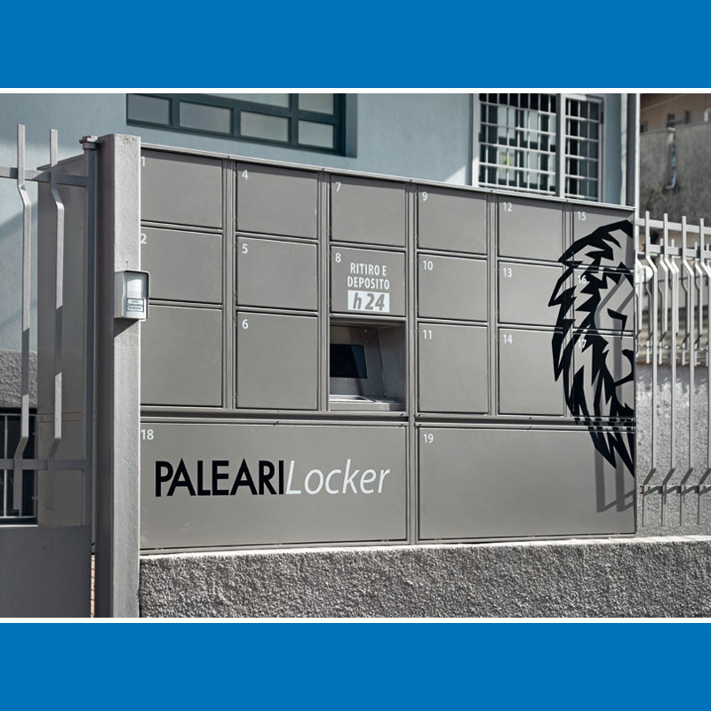 Consegna H24 dei tuoi ordini con il nuovo PALEARI LOCKER